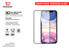 3D Tempered Glass for IPHONE 16 PRO (Black)