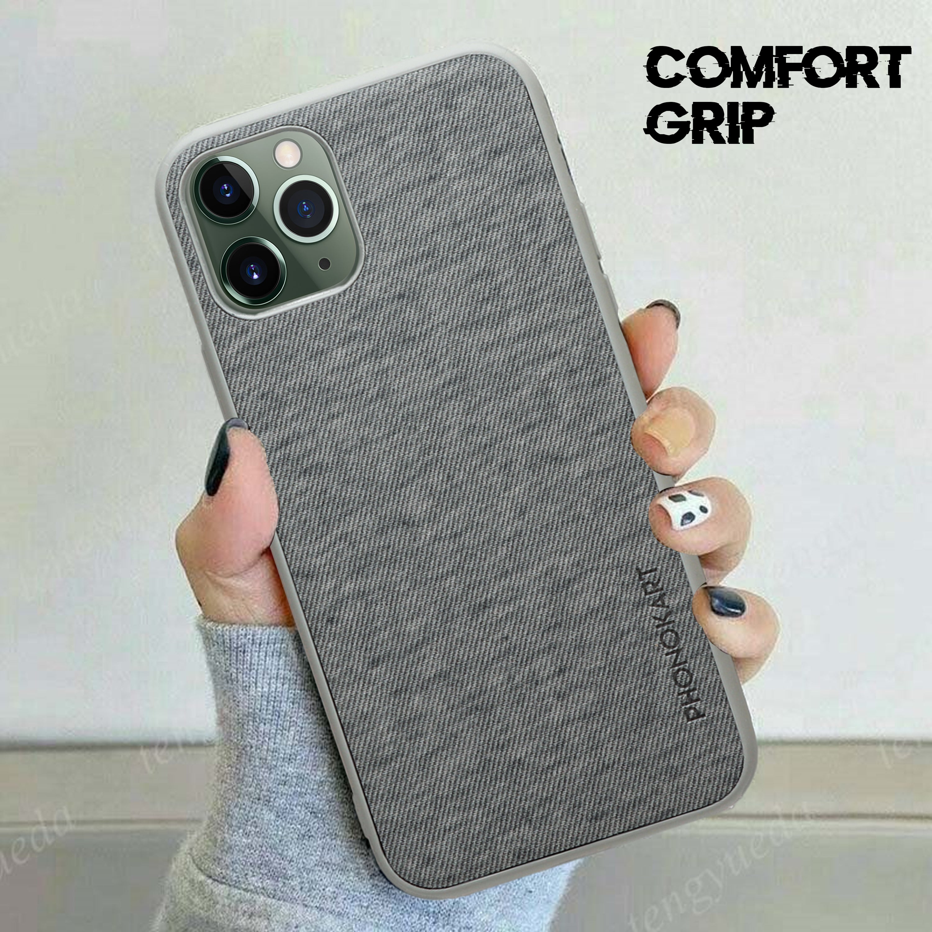 JEANS BACK CASE FOR IPHONE 11 Pro  (Black/Dark Blue/Grey/Light Blue/Red)