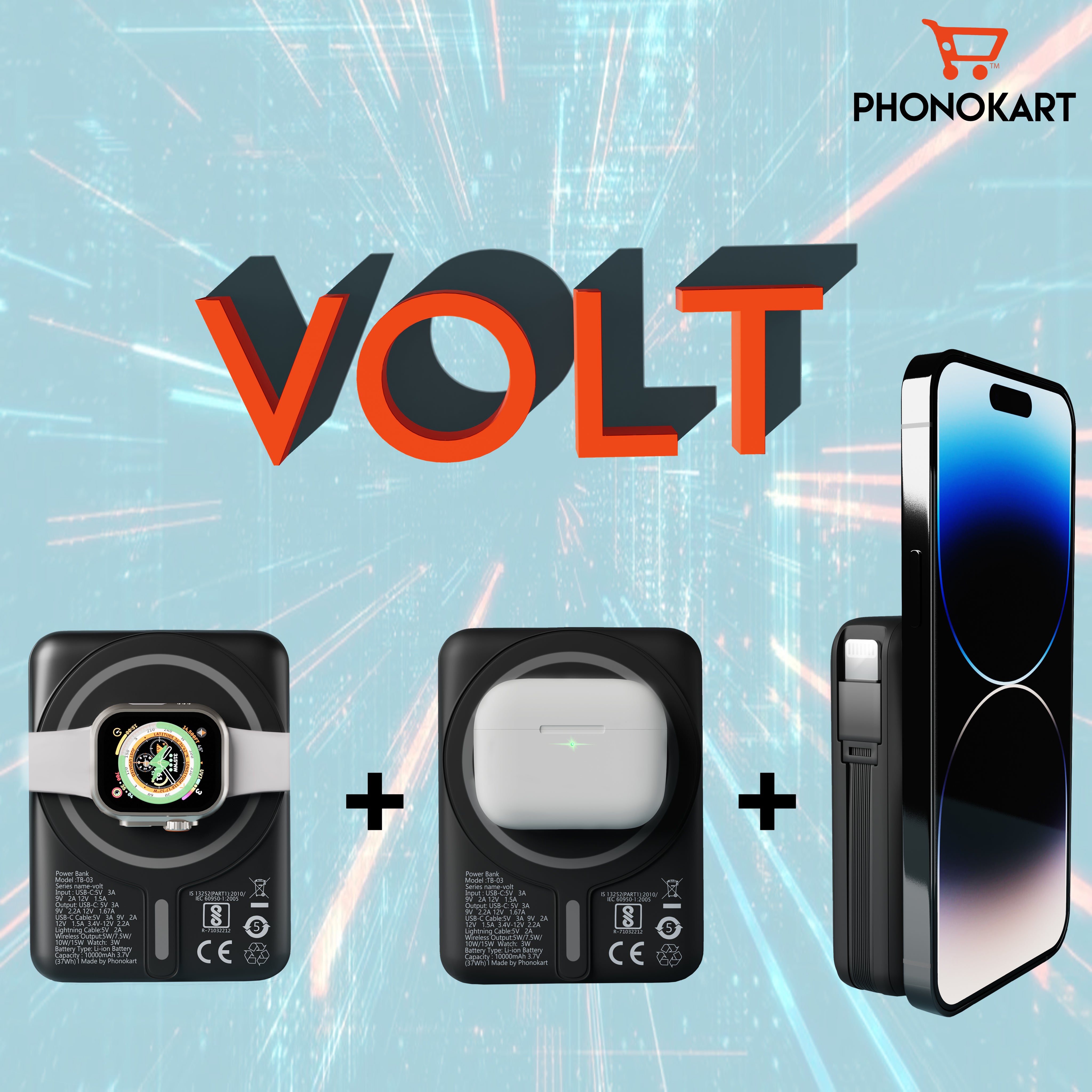 VOLT MagSafe Power Bank (10000mAh)