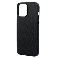 KEVLAR BACK CASE FOR IPHONE 13  (Black/Brown/Green/Red)