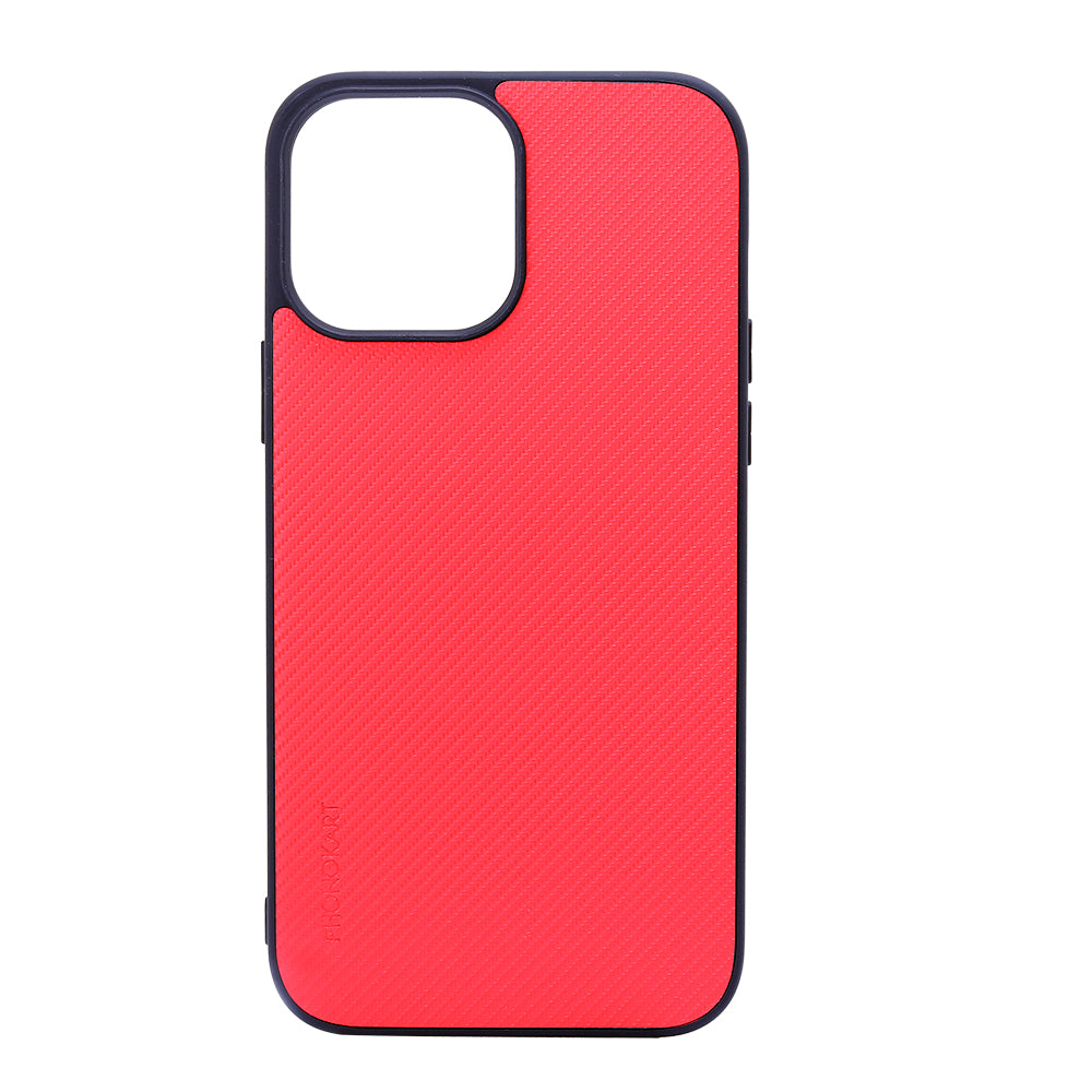 KEVLAR BACK CASE FOR IPHONE 12 Pro  (Black/Brown/Green/Red)