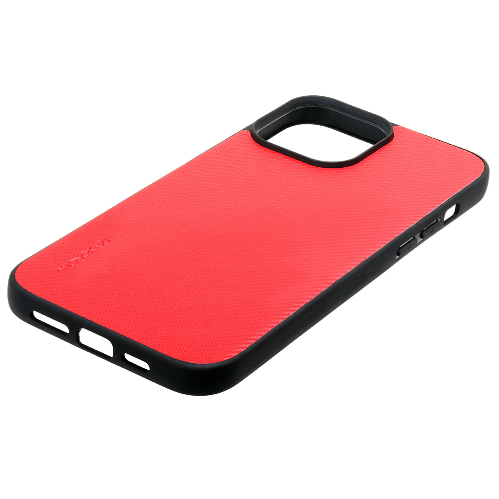 KEVLAR BACK CASE FOR IPHONE 12 Pro  (Black/Brown/Green/Red)
