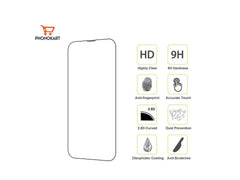 3D Tempered Glass for IPHONE 12 PRO MAX (Black)