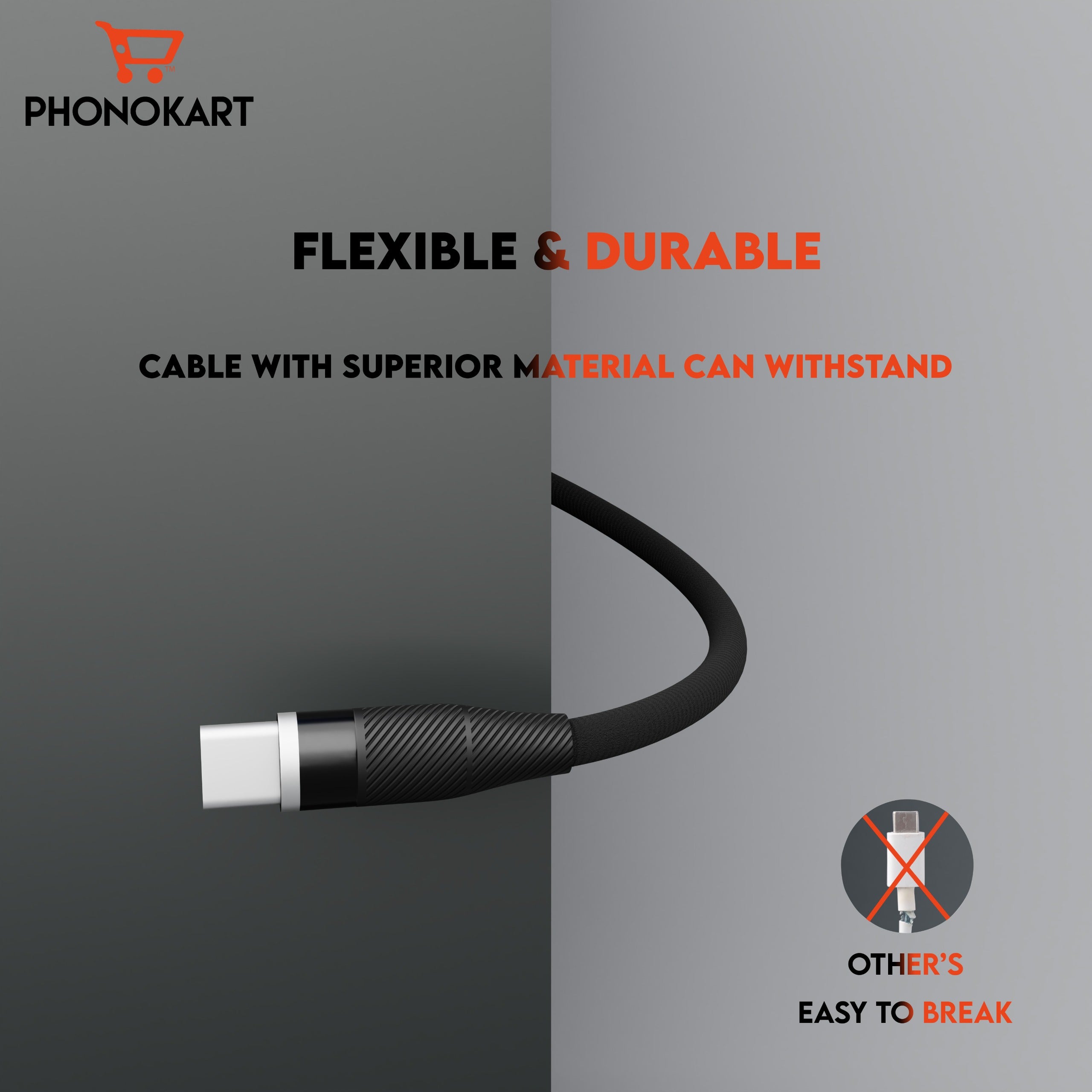 TRIX 3-in-1 Fast Charging Cable