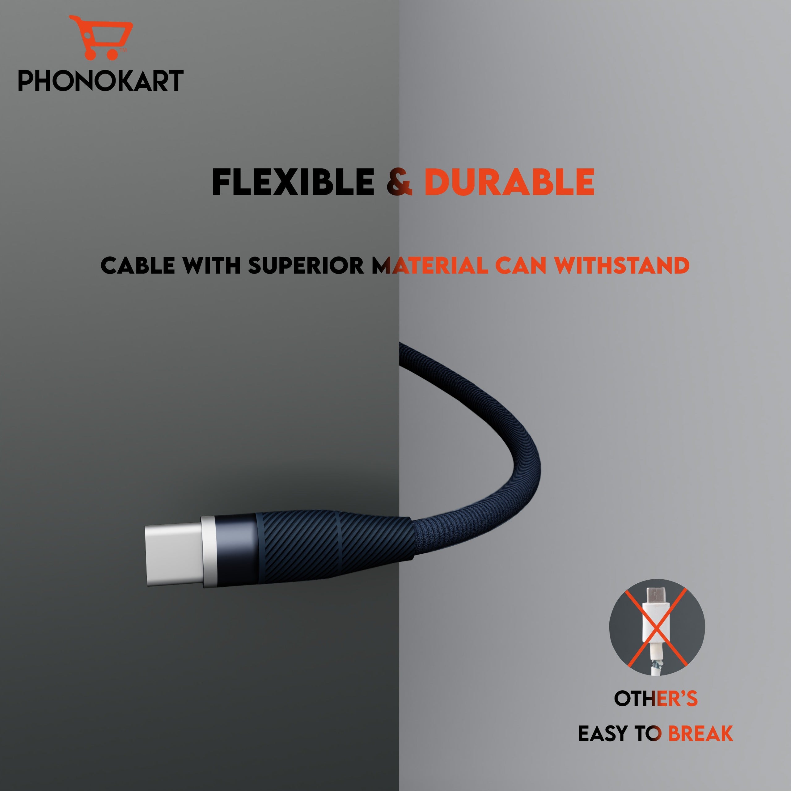 TRIX 3-in-1 Fast Charging Cable