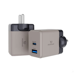 Surge 45W Dual Port GaN Charger, USB & Type C Port with PD, PPS  50% in 30 mins